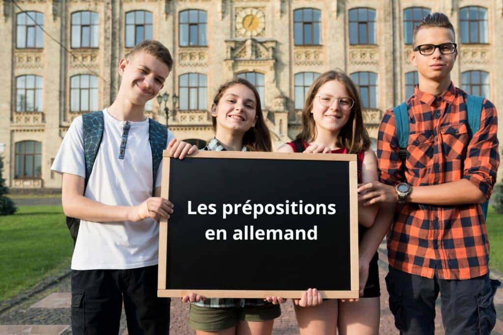 les prépositions en allemand