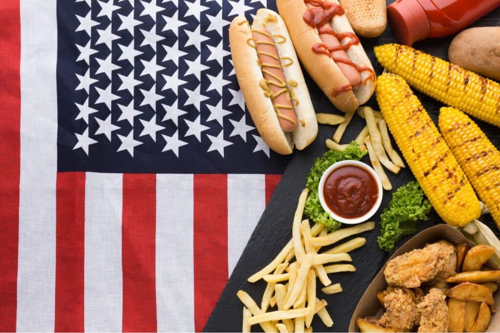 repas americain