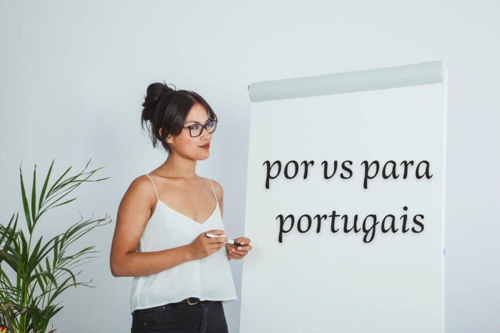 por vs para portugais