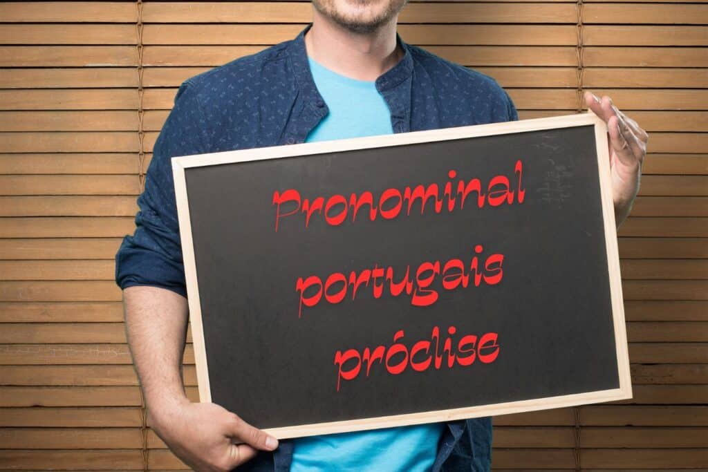 pronominal portugais próclise